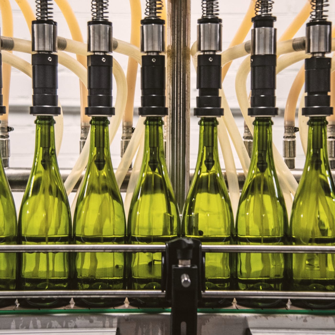 Production : mise en bouteille ou conditionnement.
